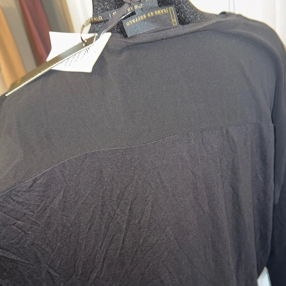 i jeans by Buffalo Black and Gold Studded Blouse - Picture 9 of 13